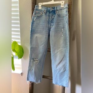 Gap Denim High Rise Cheeky Straight | 00/24